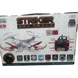 world tech toys striker spy drone 2.4ghz 4.5ch Rc Spy Drone 2.40 Ghz READ NEW